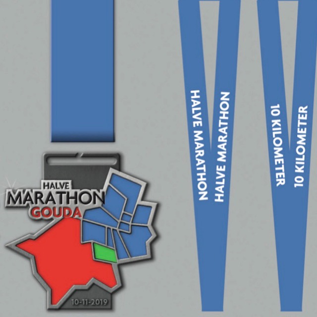 Medaille Halve Marathon Gouda